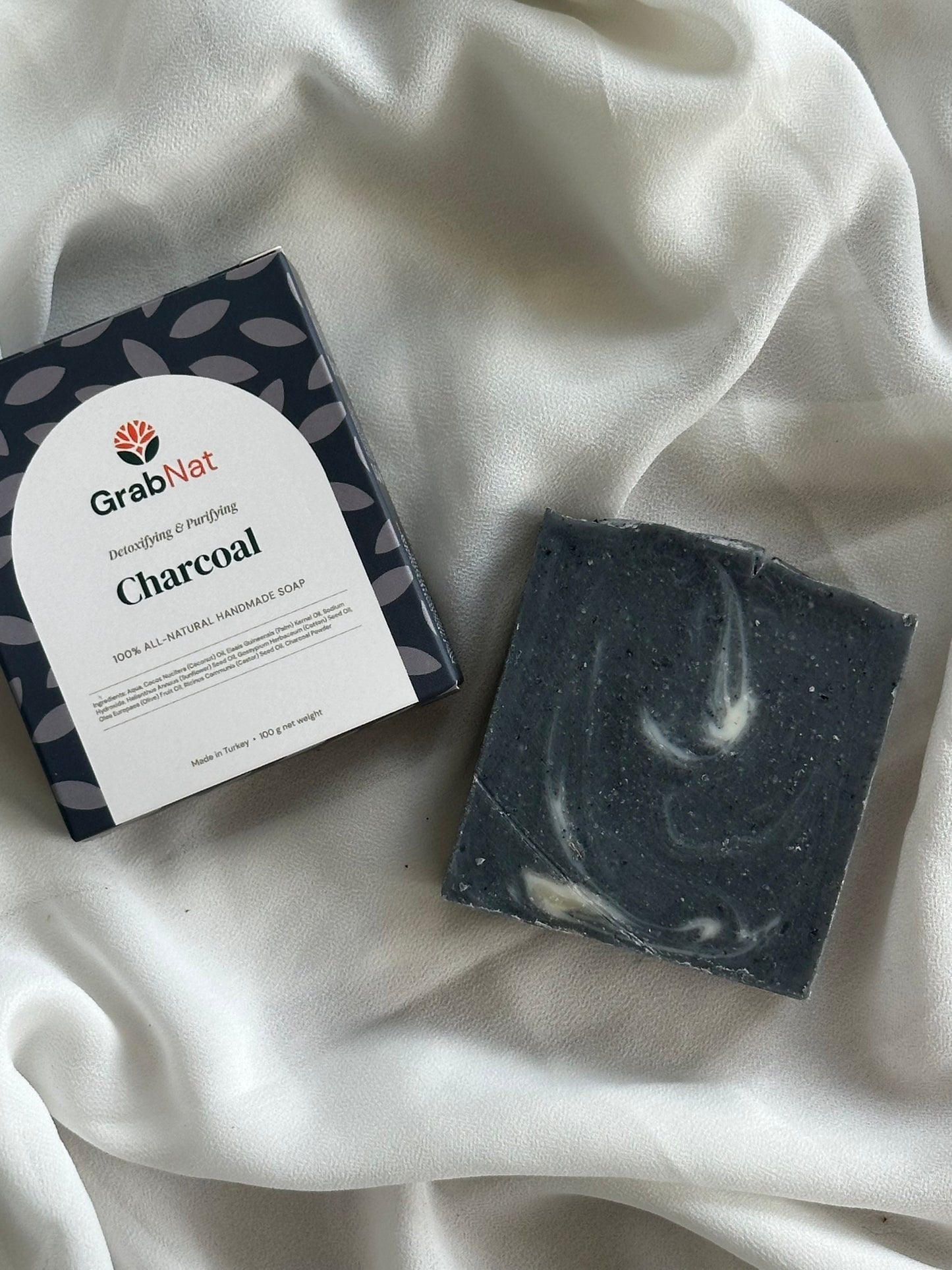 GrabNat Activated Charcoal Soap