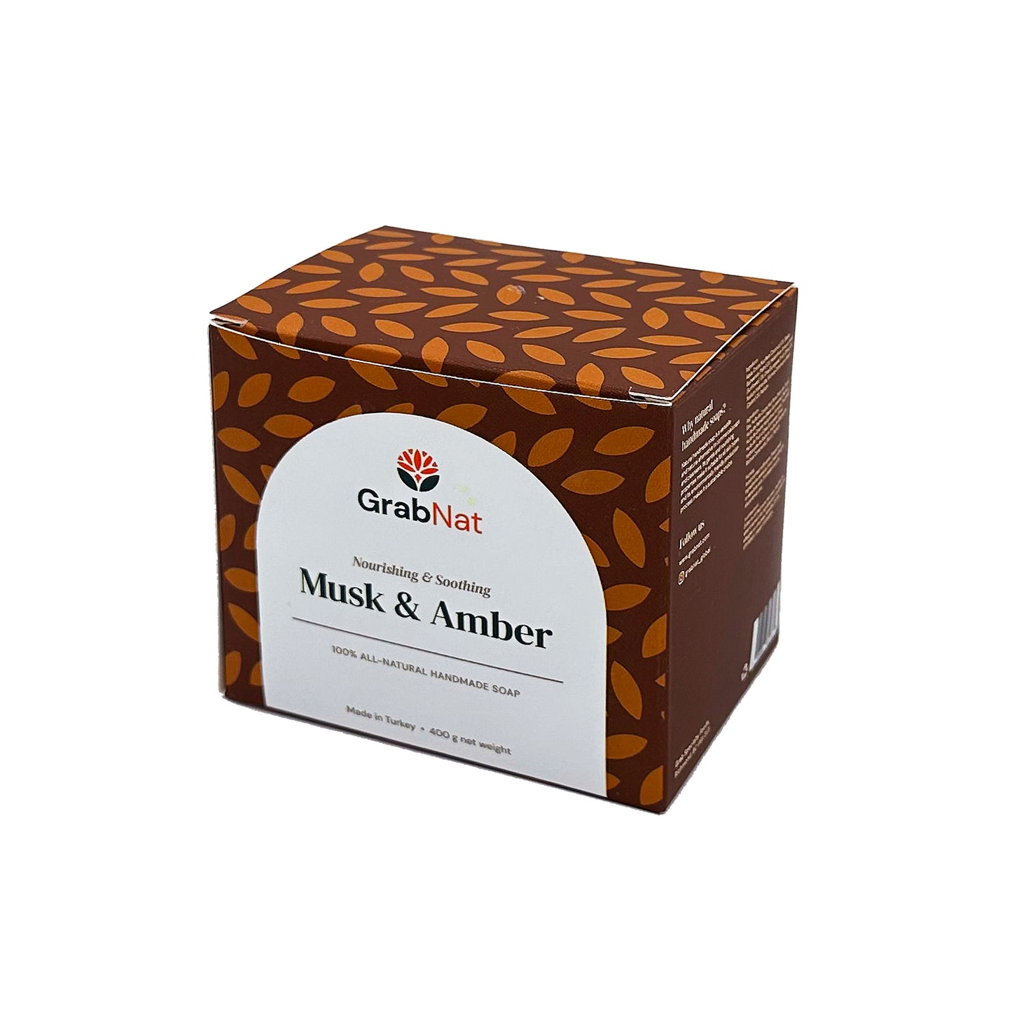 Musk & Amber Natural Handmade Soap