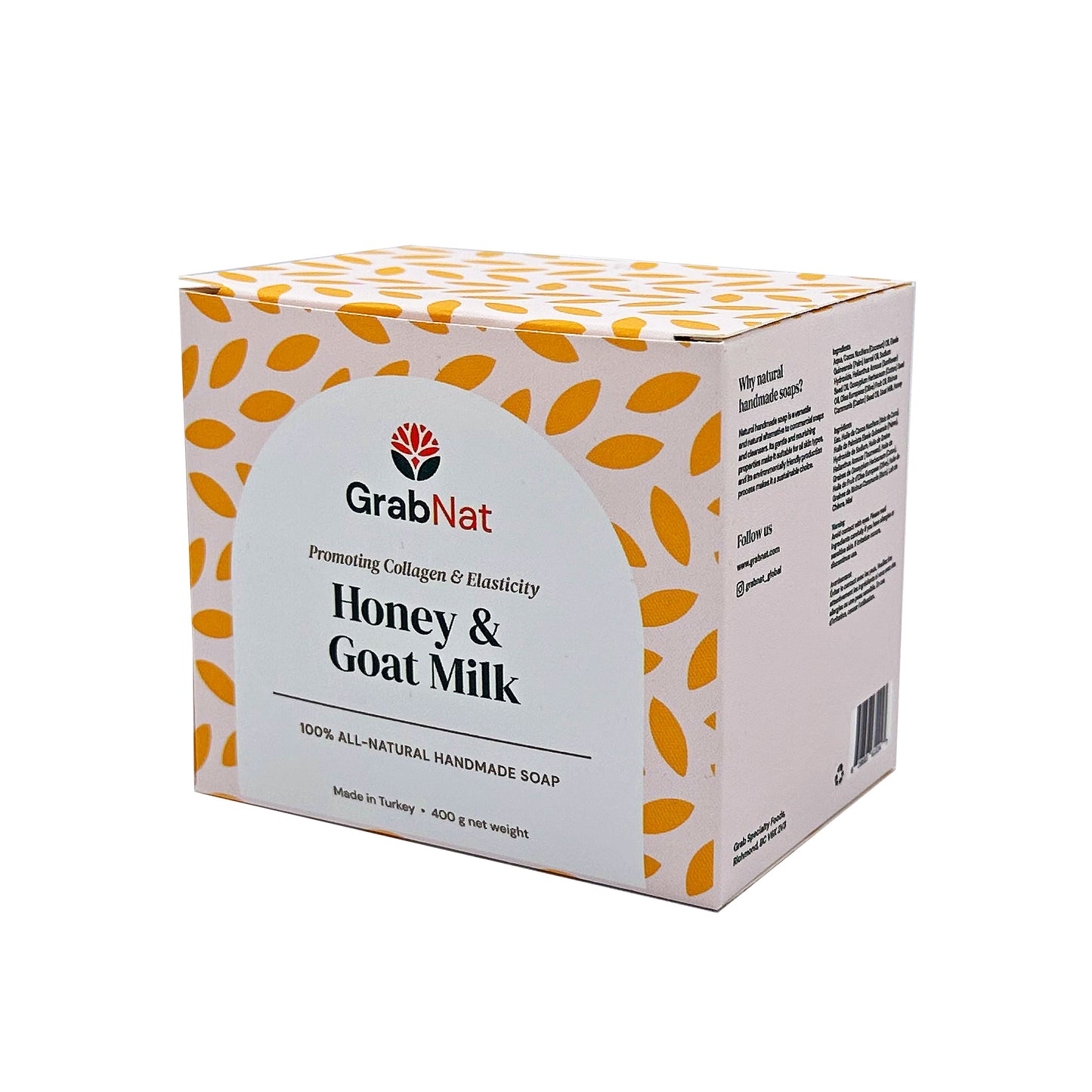 Goat Milk Honey Natural Handmade Soap