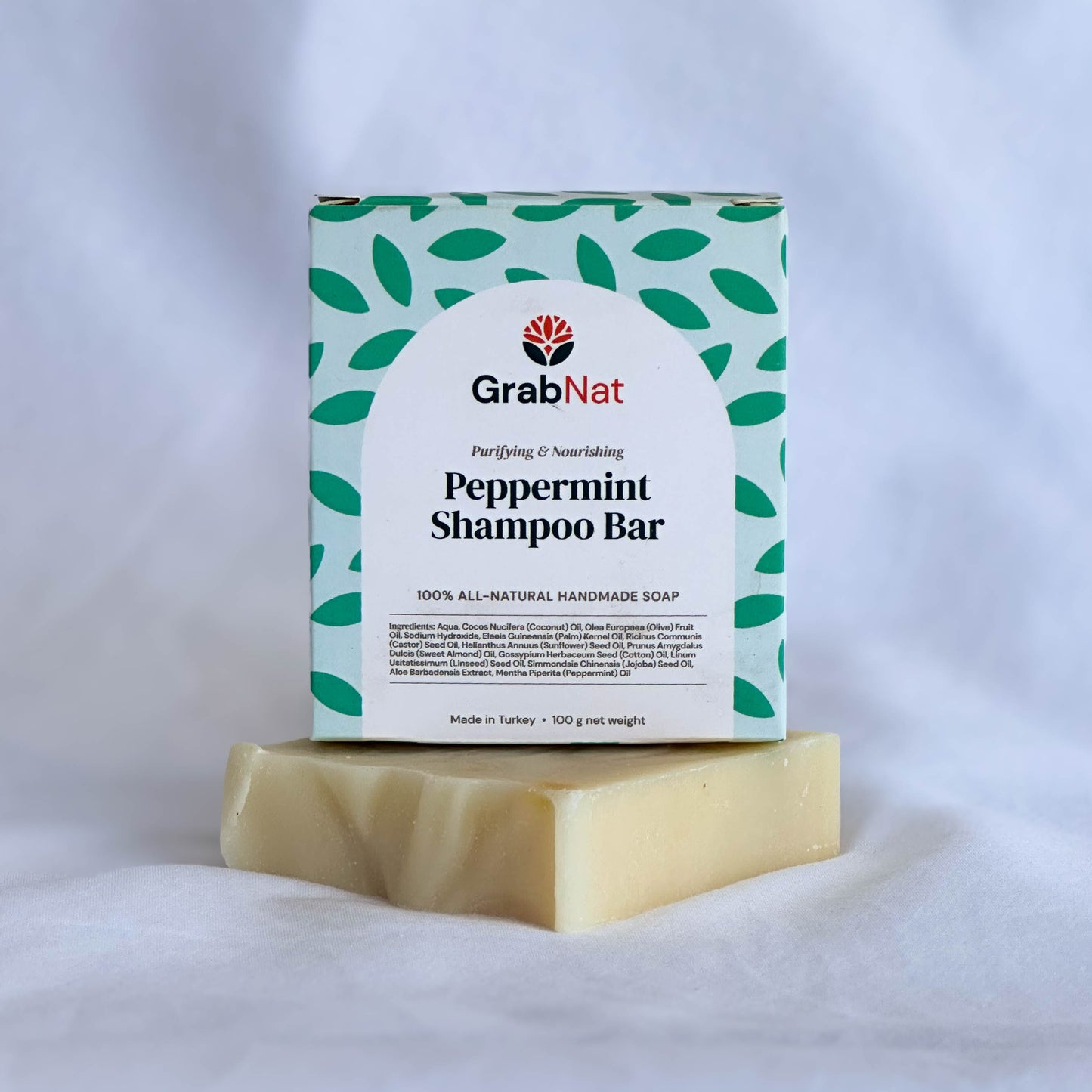 Peppermint Natural Shampoo Bar