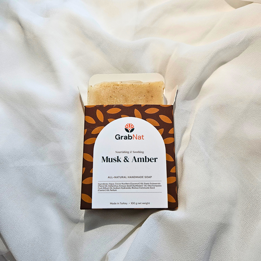 Musk & Amber Natural Handmade Soap