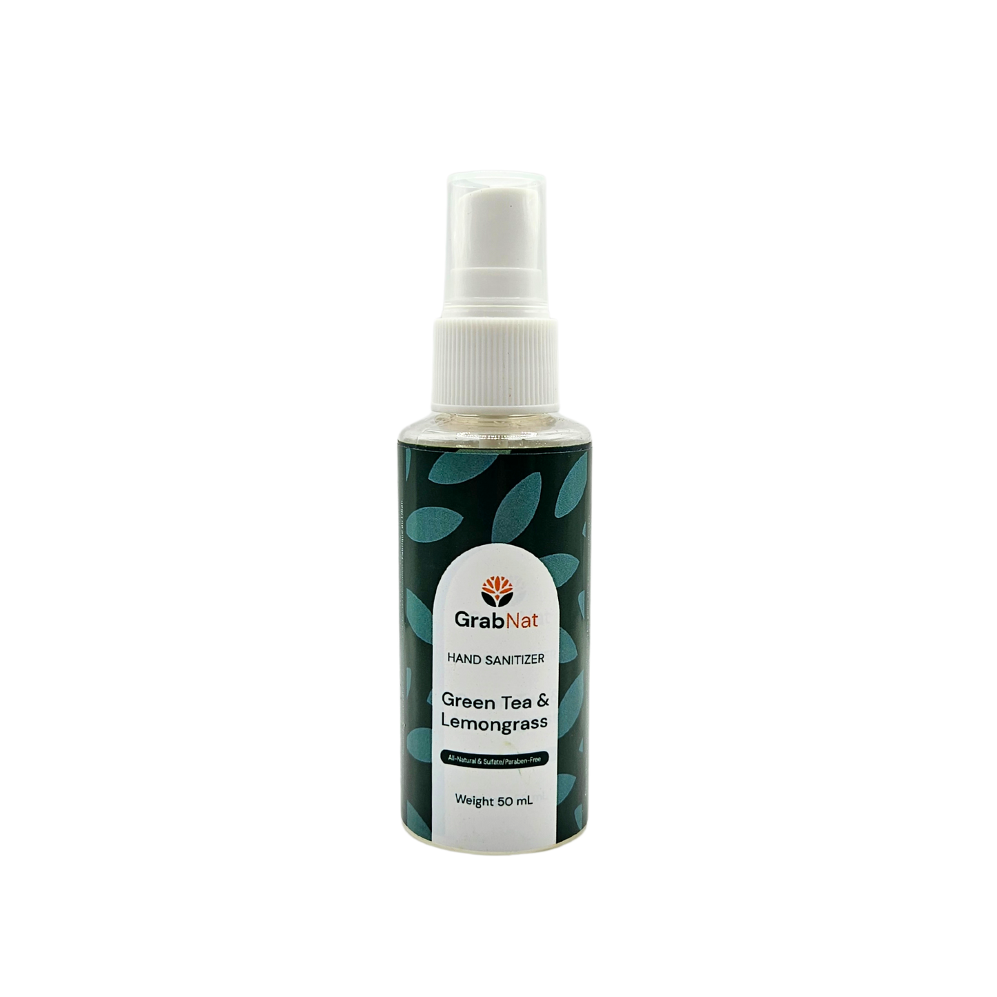 Hand Sanitizer (Natural) - Green Tea & Lemongrass 50 mL