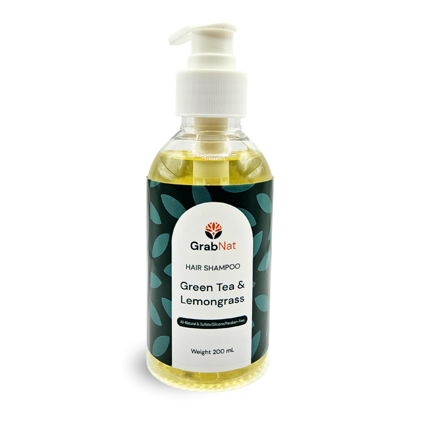 Green Tea & Lemongrass Natural Nourishing Shampoo 200 mL
