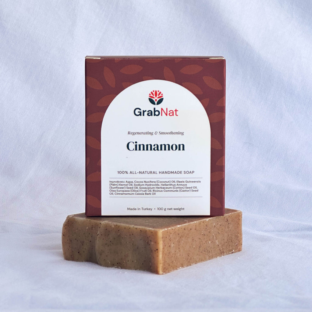 Cinnamon Soap Bar – Handmade Natural Face & Body Soap | 100g