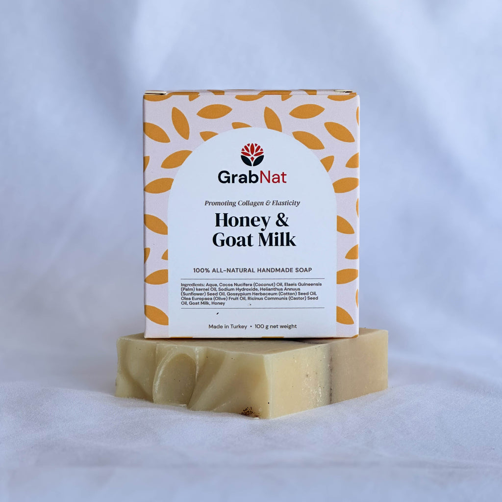 Goat Milk Honey Natural Handmade Soap