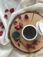 Rose Charcoal Natural Exfoliating Face Scrub 50g