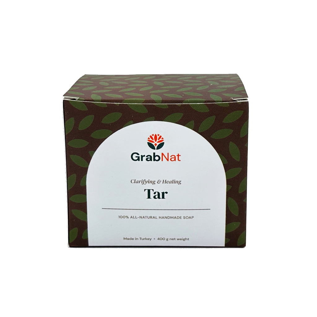 Tar Soap Bar – Handmade Wood Tar Face & Body Soap | 100g