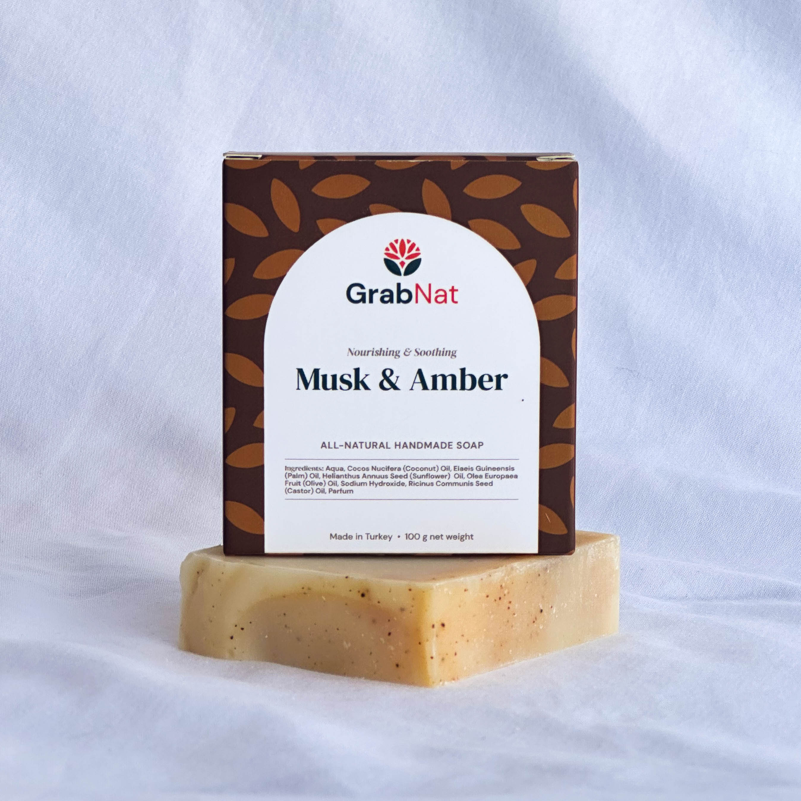 Musk & Amber Natural Handmade Soap