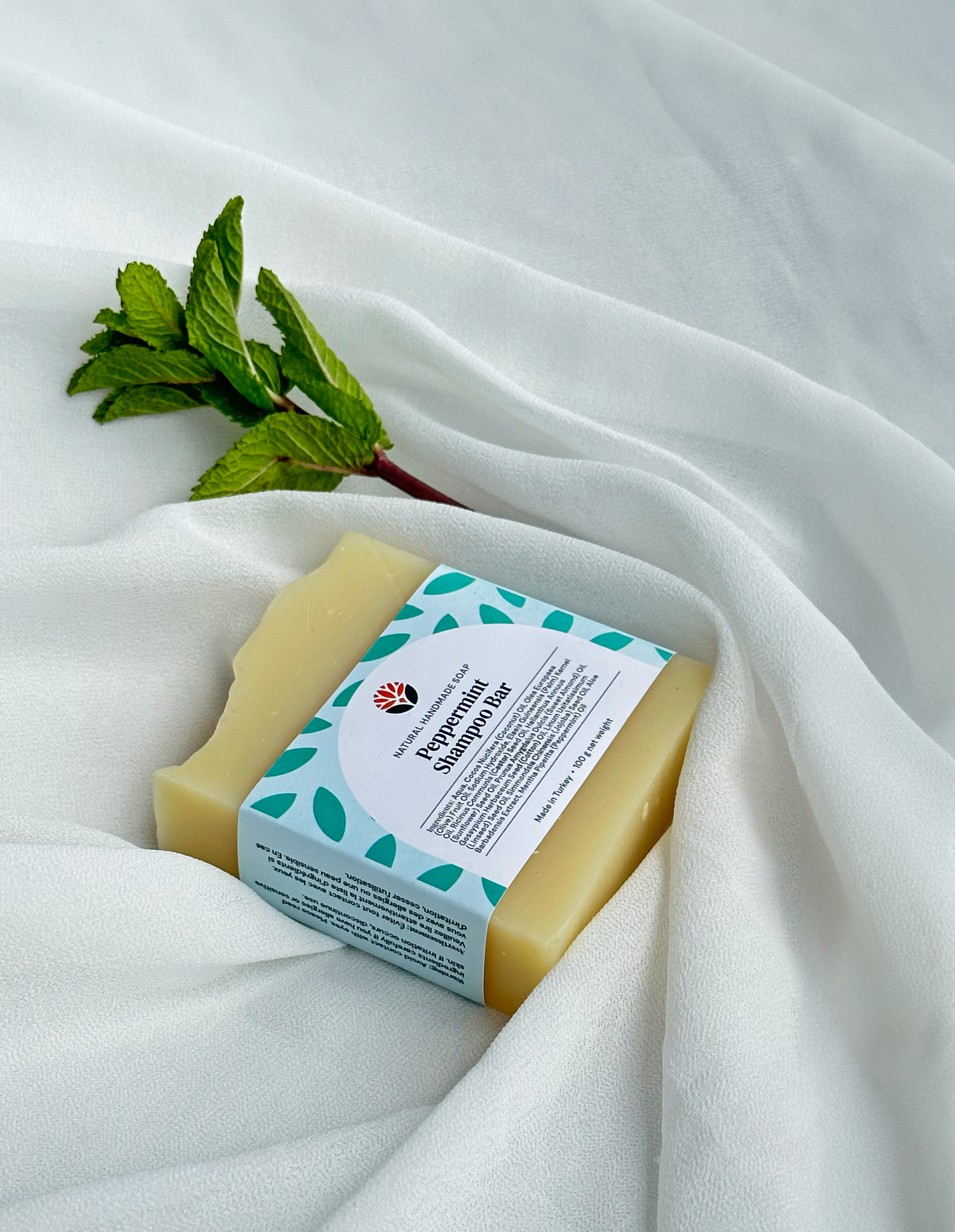 Peppermint Natural Shampoo Bar