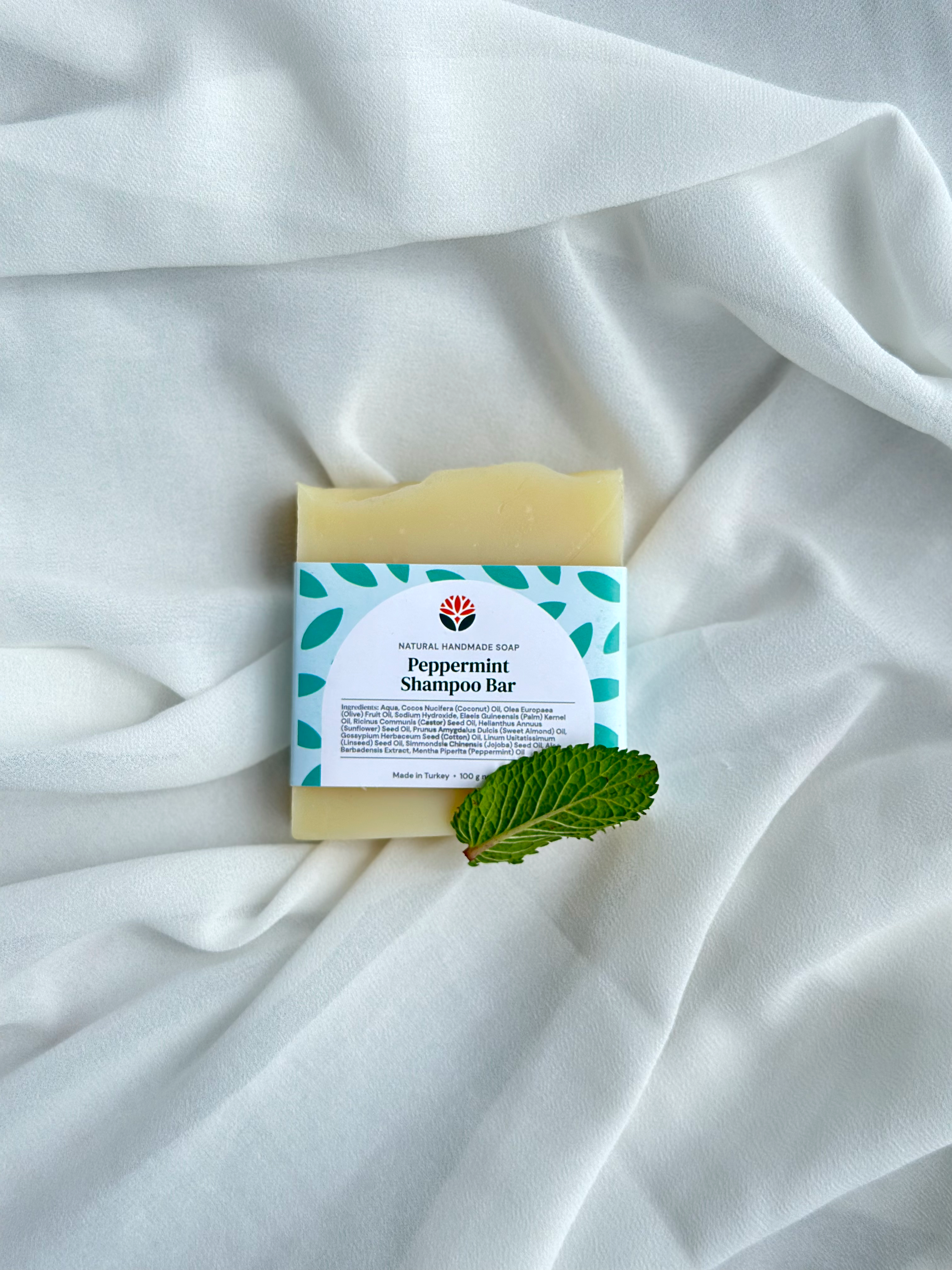Peppermint Natural Shampoo Bar