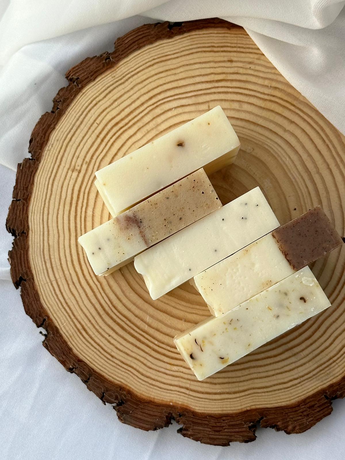 Citrus Sunrise Sensitive Dry Skin Variety Pack (5 pack): Lemon, Cinnamon Orange, Patchouli Lemon, Grape Seed, Calendula