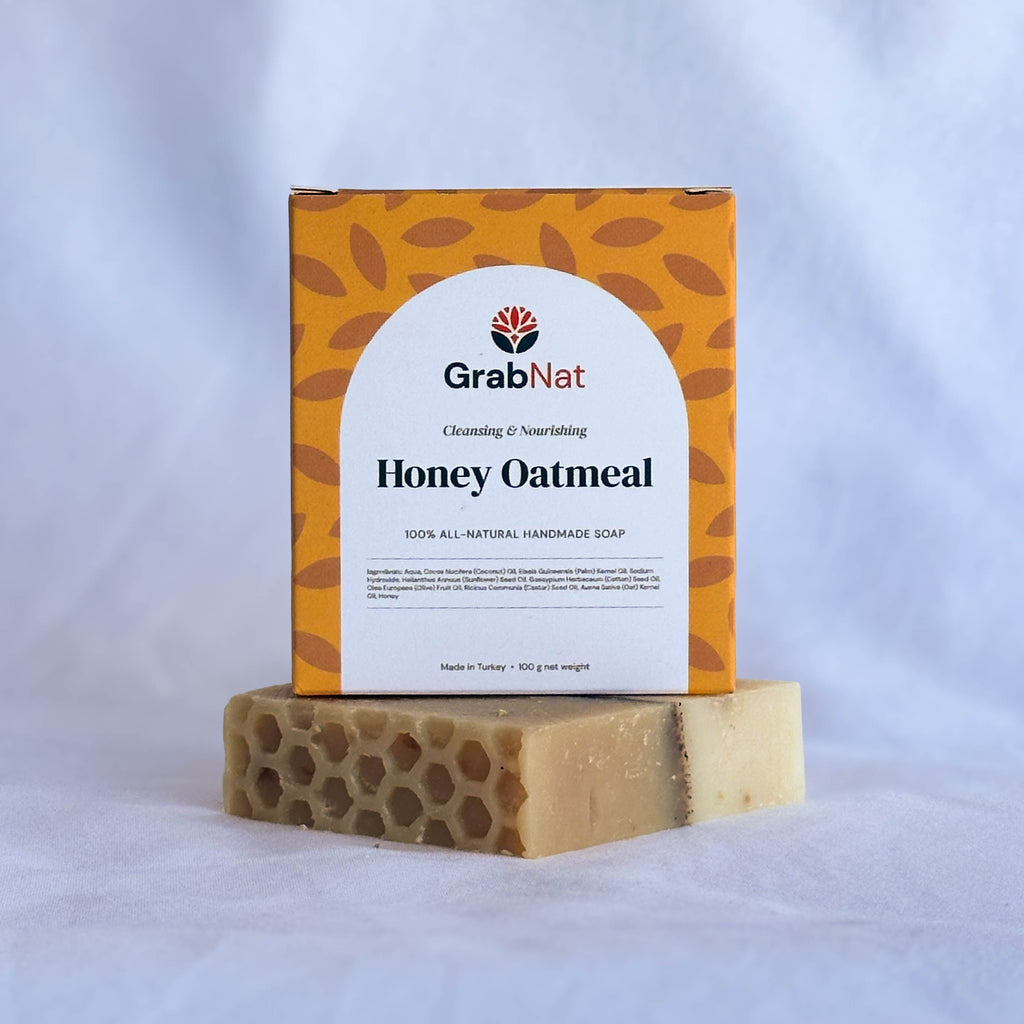 Oatmeal Honey Natural Handmade Soap