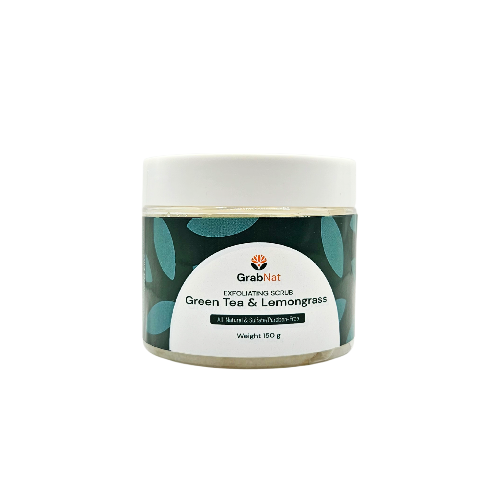 Lemongrass & Green Tea Natural Exfoliating Body Scrub  150 Gram