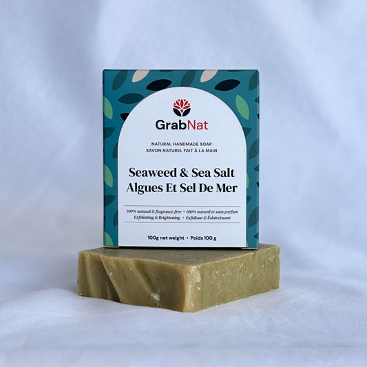Seaweed & Sea Salt Handmade Soap