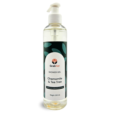 Chamomile & Tea Tree Natural Shower Gel 250 mL